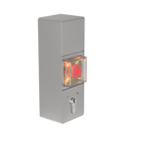 TE2B114 Fluchttürsteuerung EN 13637 Aufputzmontage 3-fach-Set (Netzeil 230VAC/24VDC 0,4 A + Nottaste + Schließzylinder PZ88IG mit LED)