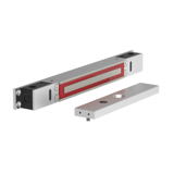 ME300SV5 Cerradura Electromagnética de sobreponer 2800N 10-30V DC con estado de puerta + LED + estado bloqueo