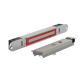 ME300EV50E3S Elektromagnetisches schloss unterputzmontage 2.800N 10-30V DC mit Verriegelungsstatus + LED + türstatus mit Gegenplatte MEE3S