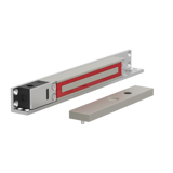ME300SV2004 Elektromagnetisches schloss aufputzmontage 2.800N 10-30V DC mit Verriegelungsstatus + LED mit Gegenplatte ME04 für Schiebetüren