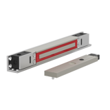 ME300SV5003S Elektromagnetisches schloss aufputzmontage 2.800N 10-30V DC mit Verriegelungsstatus + LED + türstatus mit Gegenplatte ME03S