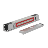 ME300SV5004S Elektromagnetisches schloss aufputzmontage 2.800N 10-30V DC mit Verriegelungsstatus + LED + türstatus mit Gegenplatte ME04S für Schiebetüren
