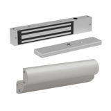 TEV2Z Elektromagnetisches Schloss 2000N 12/24V DC zertifiziert nach EN 13637 für Serie TE mit Z-Halterung