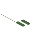 CME045G3 Contacto magnético de sobreponer ultraplano de alta capacidad Verde