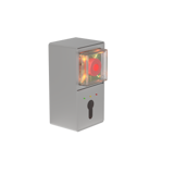 TE1B02B Fluchttürsteuerung EN 13637 Aufputzmontage 2-fach-Set (Master-Nottaste + Abdeckung mit LED für PZ88-Zylinder) 24V DC