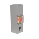 TE2B01B Fluchttürsteuerung EN 13637 Aufputzmontage 3-fach-Set (Abdeckung + Nottaste + Abdeckung mit LED für PZ88-Zylinder) 24V DC