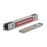 ME300SV5003S Elektromagnetisches schloss aufputzmontage 2.800N 10-30V DC mit Verriegelungsstatus + LED + türstatus mit Gegenplatte ME03S