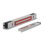 ME300SV5004S Elektromagnetisches schloss aufputzmontage 2.800N 10-30V DC mit Verriegelungsstatus + LED + türstatus mit Gegenplatte ME04S für Schiebetüren