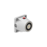 DHULWW Cerradura Electromagnética de empotrar y/o sobreponer 600N 12V/24V DC Blanco