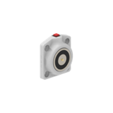 DHUSFW Serratura elettromagnetica da incasso e/o montaggio superficiale 600N 24V DC Bianco