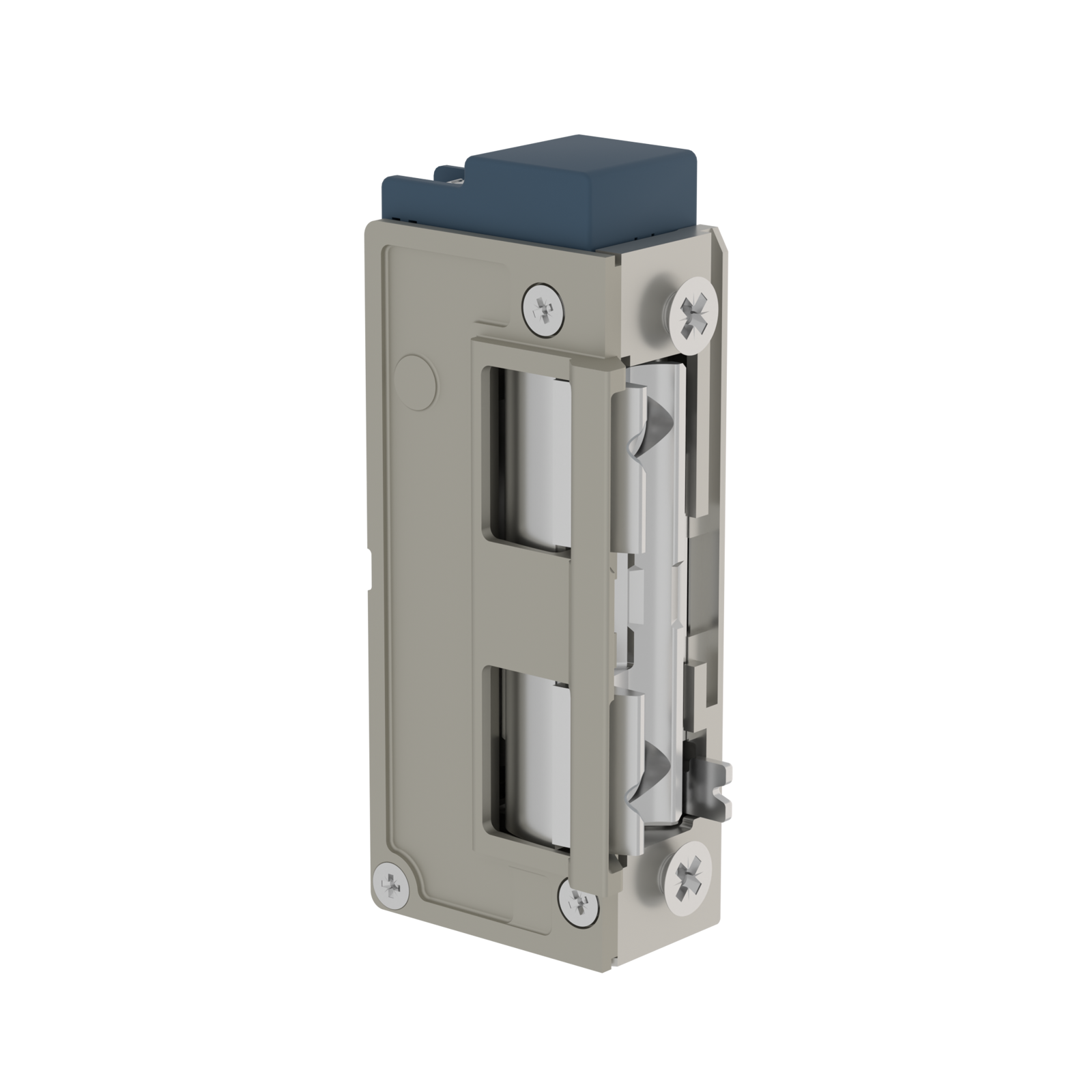 5DE21 Electric Strike 12V DC 5,800N Timed fail-secure with hold-open and mechanical unlocking