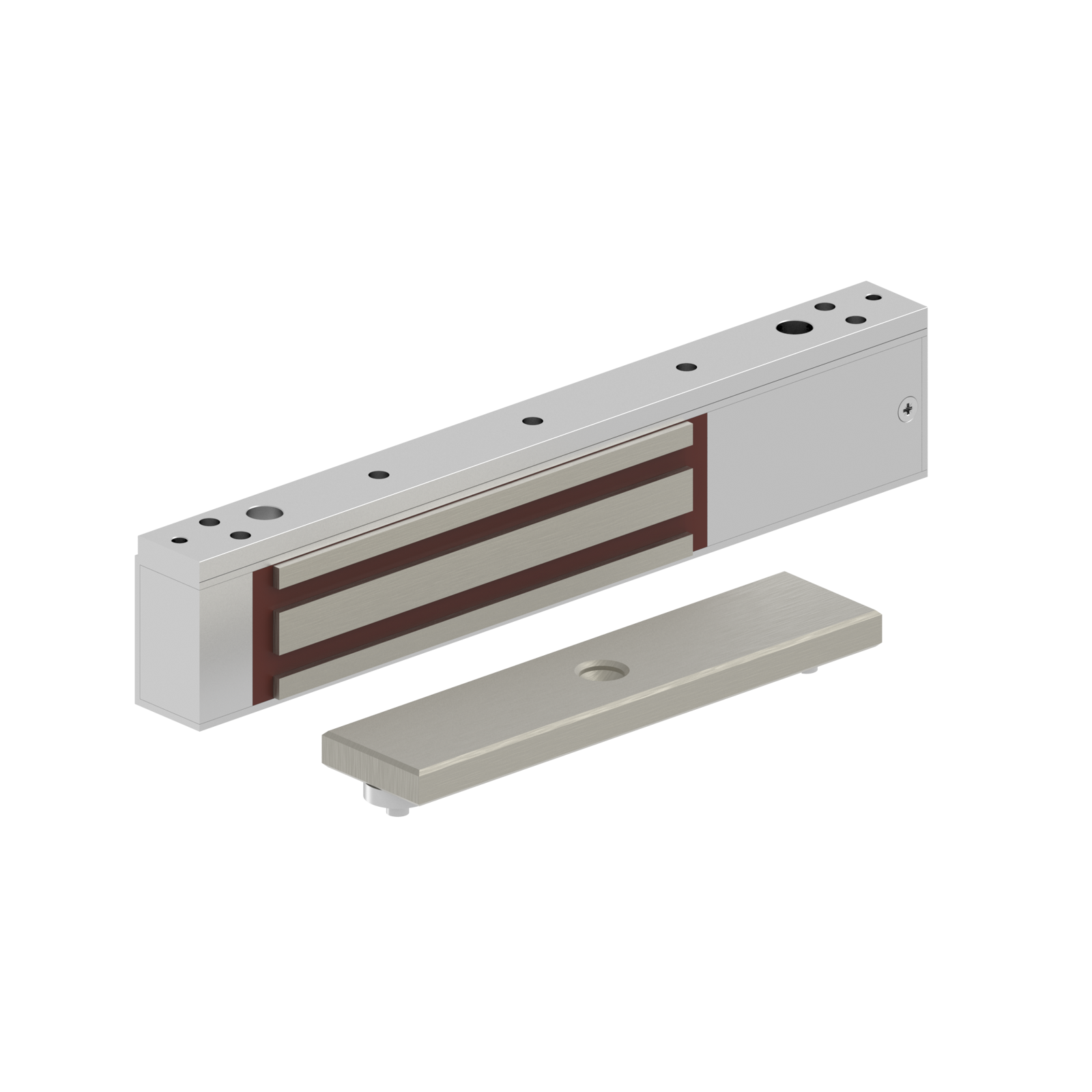 MEX150SV3 Cerradura electromagnética de sobreponer 1500N 12/24V DC