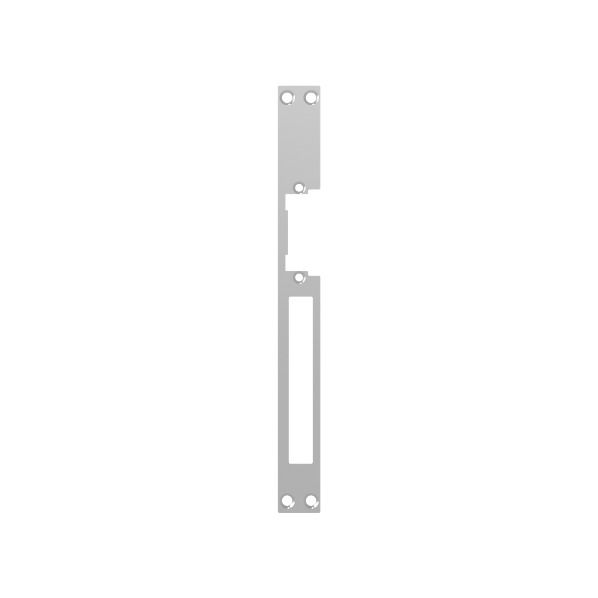 F14X Schließblech Lang 250x25x3mm Inox