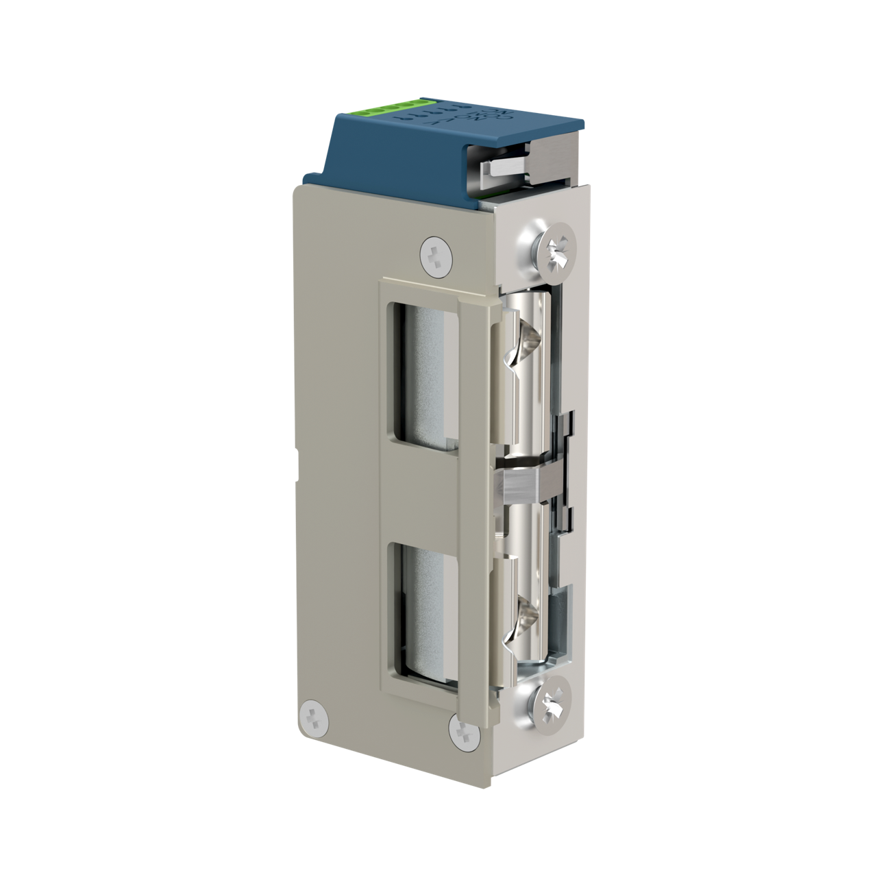 5K6E21 Elektrischer Türöffner Rauch 12V DC 5.800N Arbeitsstrom mit Rückmeldekontakt