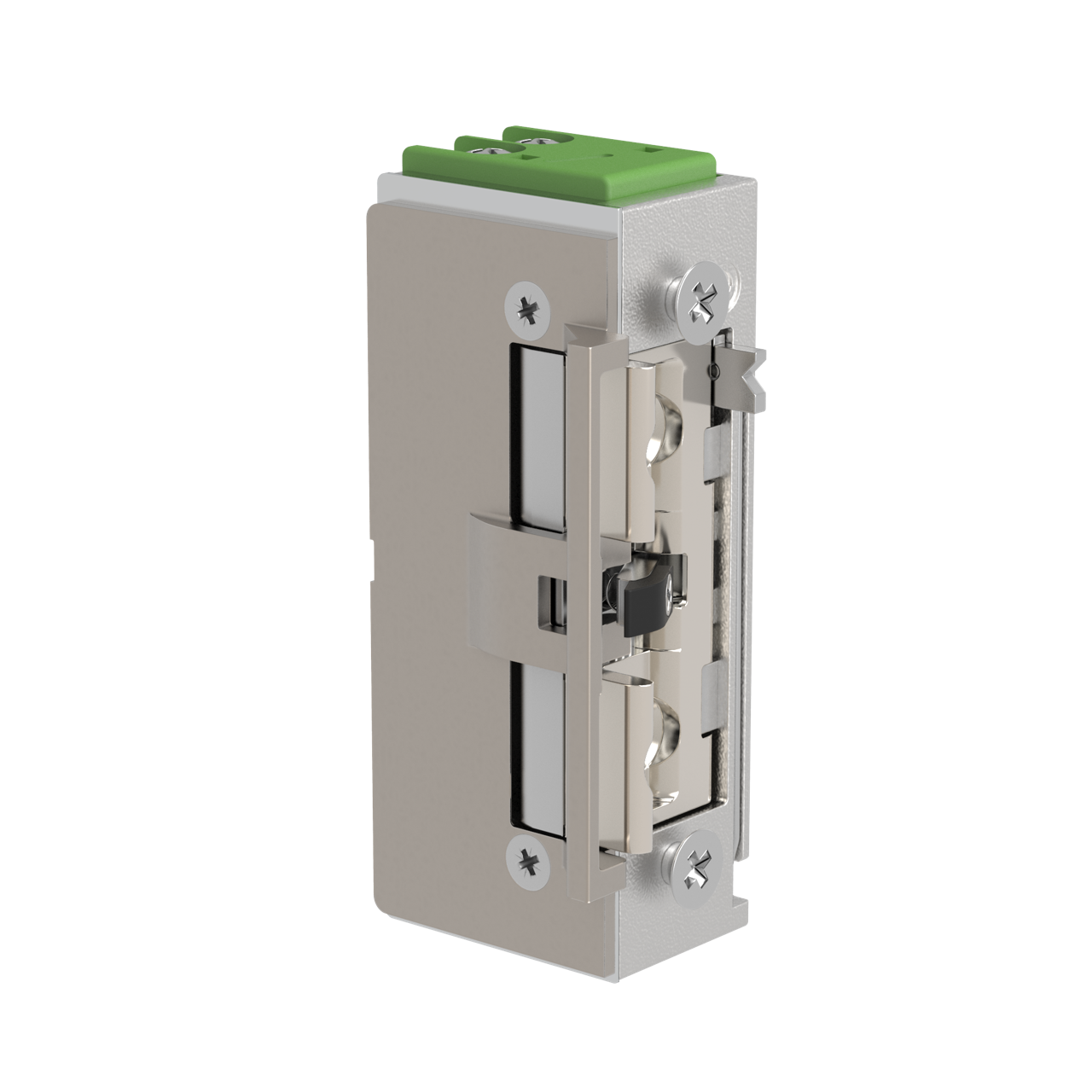 3E3K21 Elektronischer Türöffner 10-30V AC/DC 5.800N Arbeitsstrom mit Arretierung und mechanischer Entriegelung