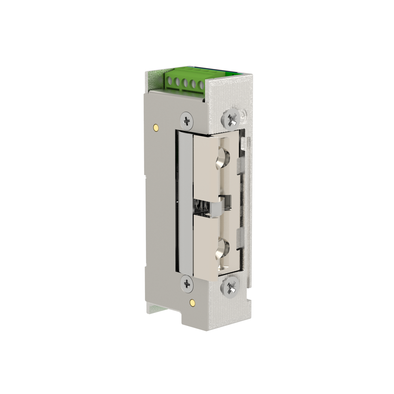 8EMV10 Elektronischer Türöffner 10-30V AC/DC 6.000N Arbeitsstrom mit Arretierung und Rückmeldekontakt