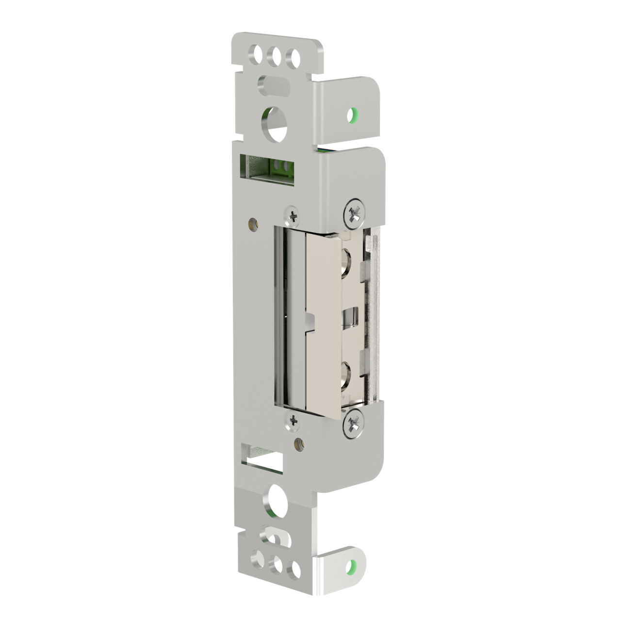 8EMV45 Elektronischer Türöffner 10-30V AC/DC 6.000N Arbeitsstrom mit Arretierung und Rückmeldekontakt